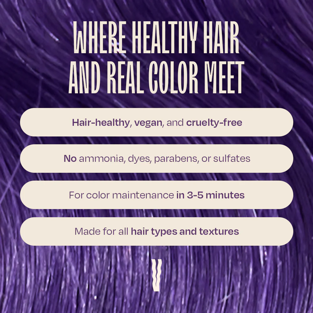 Vibrant Purple Color Depositing Daily Conditioner - Image 6