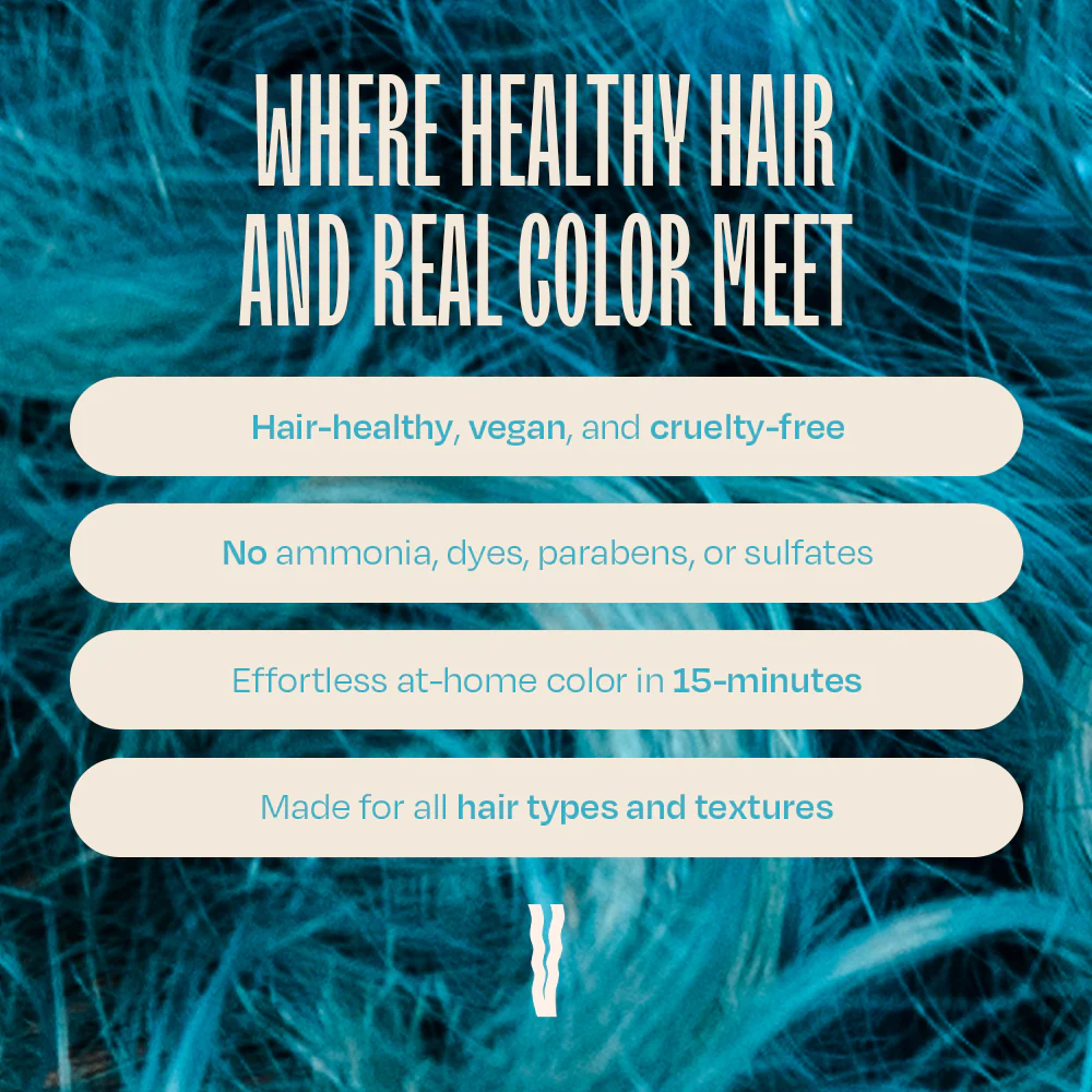 Vibrant Teal Coloring Conditioner - Image 6